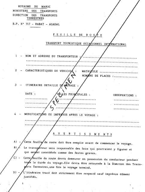 Feuille-de-route