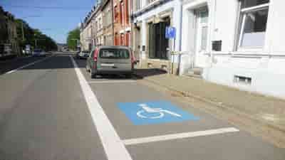 Stationnement handicapées