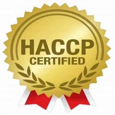 certification HACCP